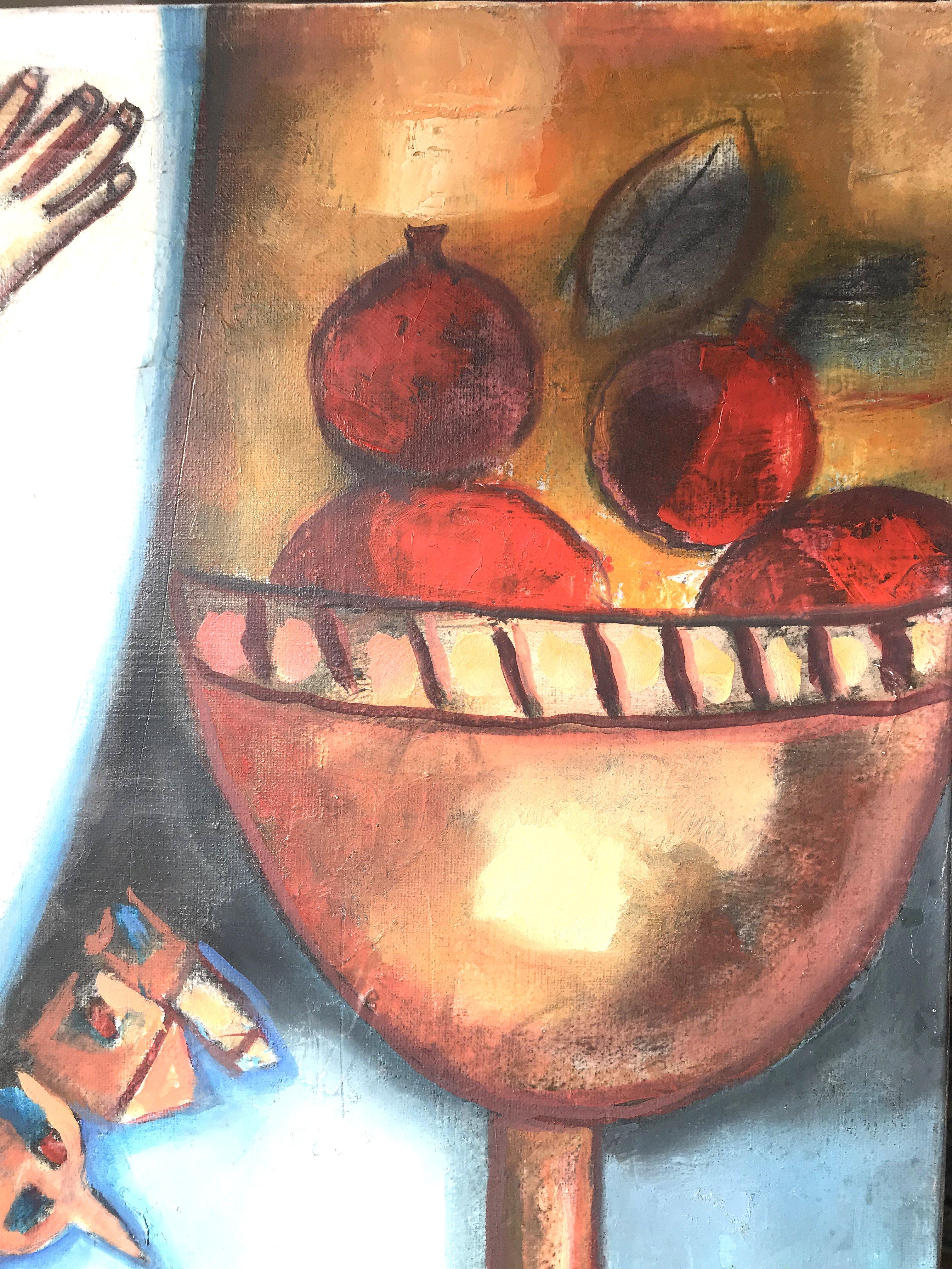 ¿ Ou es Tu ? Je suis Là ...Óleo figurativo francés contemporáneo en venta 4