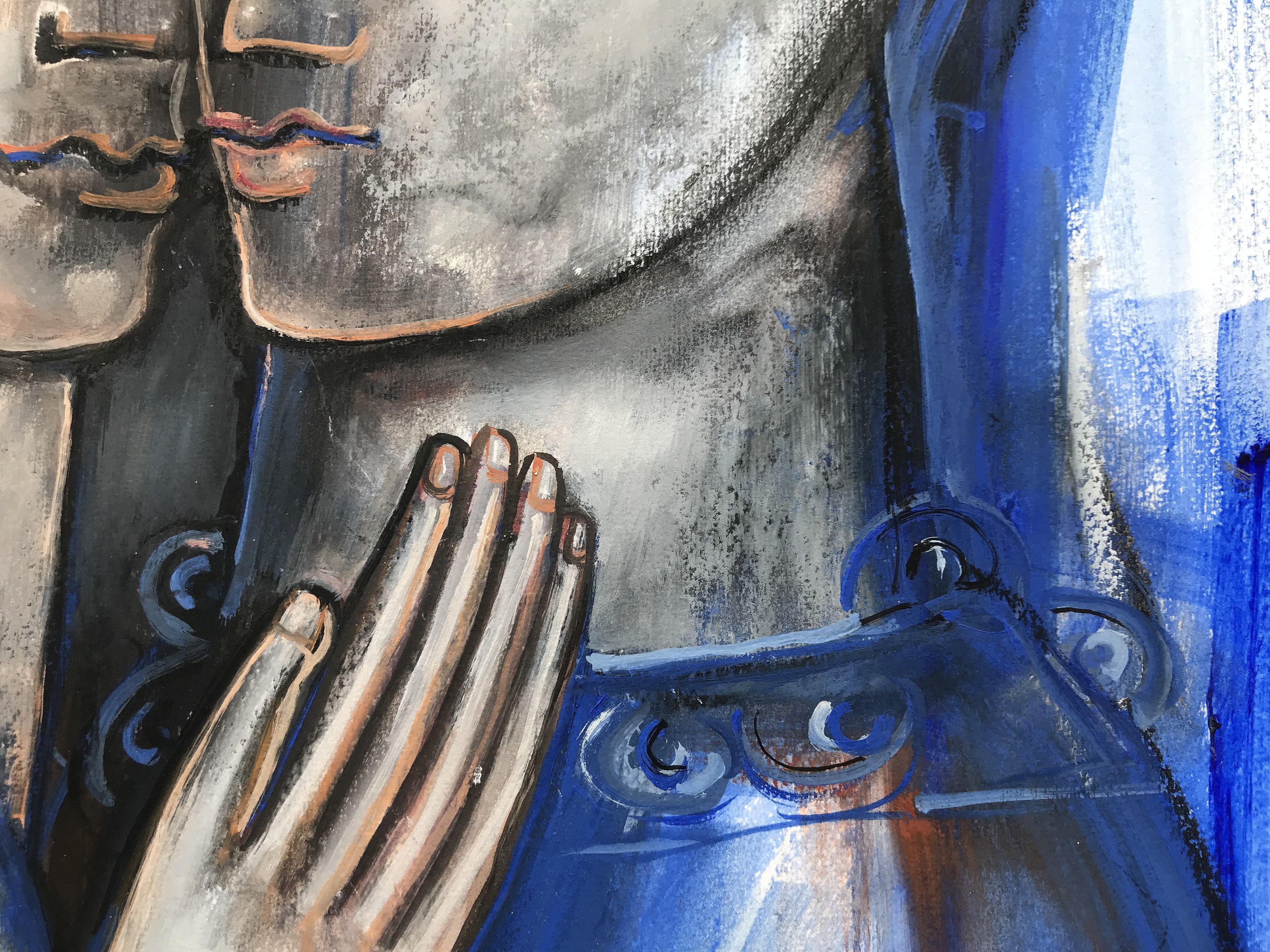 Un Amour Rouge et Bleu in vendita 7