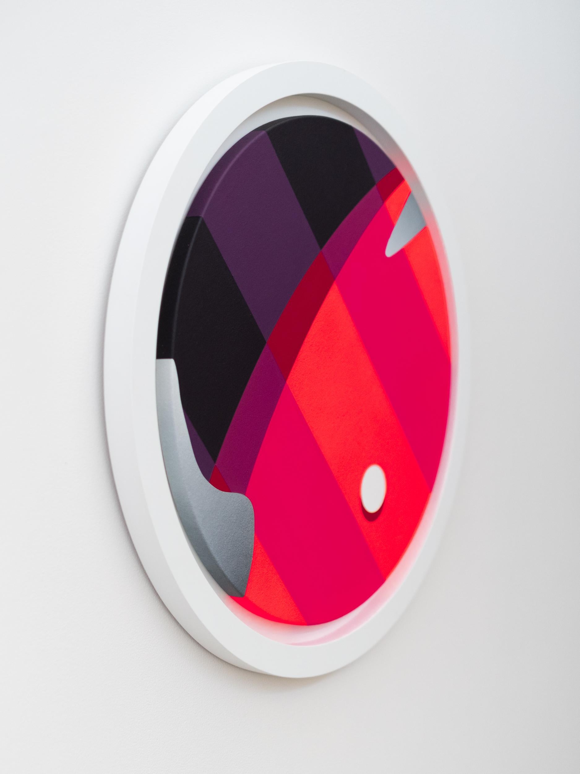Questo quadro astratto contemporaneo e colorato è opera dell'artista Sylvain Loius-Seize.
 
Fedele alle sue origini di street art, l'artista canadese Sylvain Louis-Seize utilizza colori audaci e forme astratte per creare opere drammatiche infuse di
