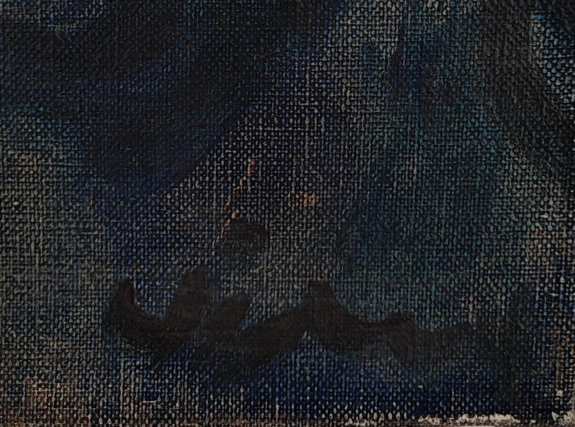 Zeichen (Französische Schule), Painting, von Sylvain Vigny