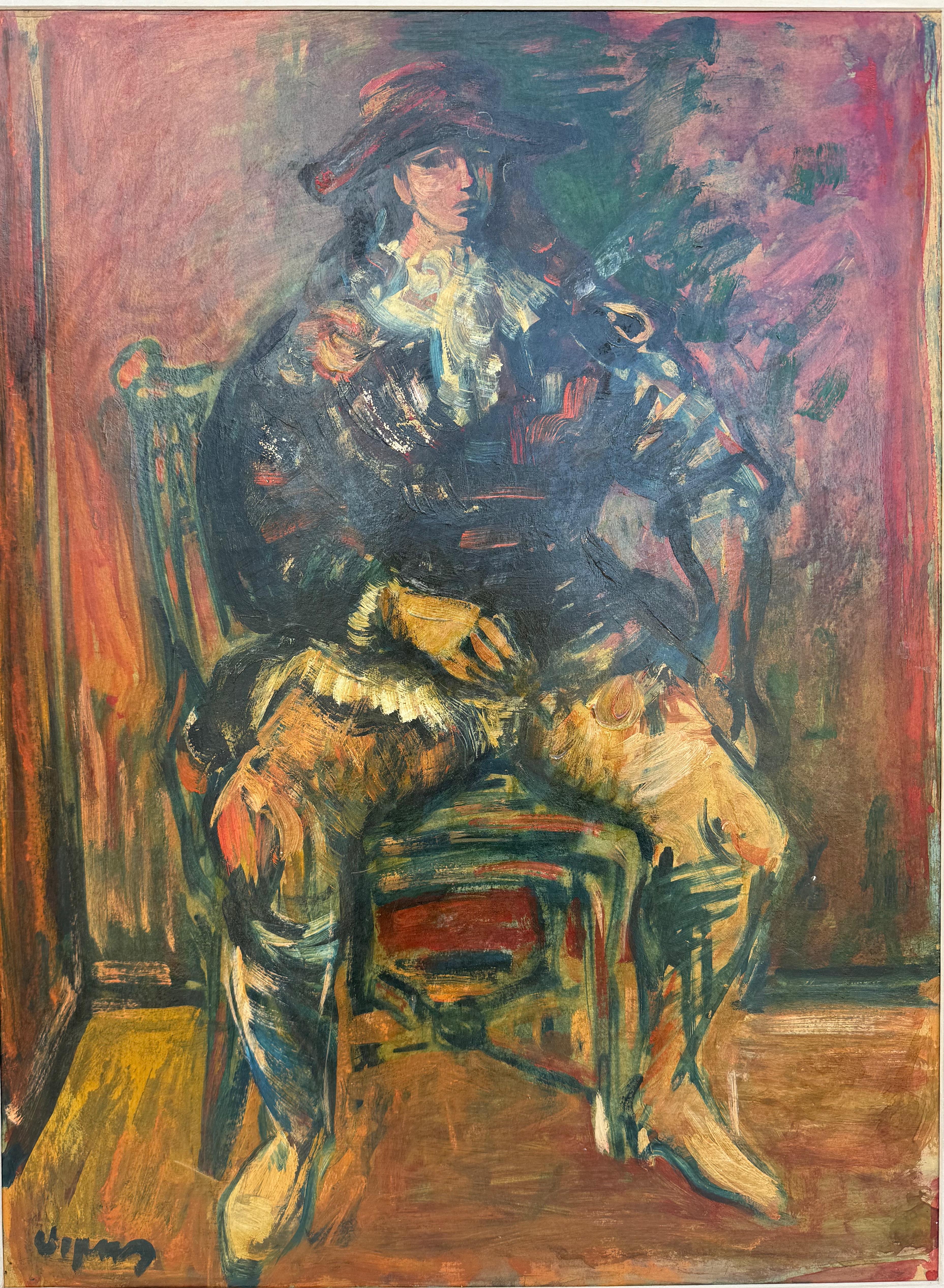 Portrait of a man
Oil on artist board 28