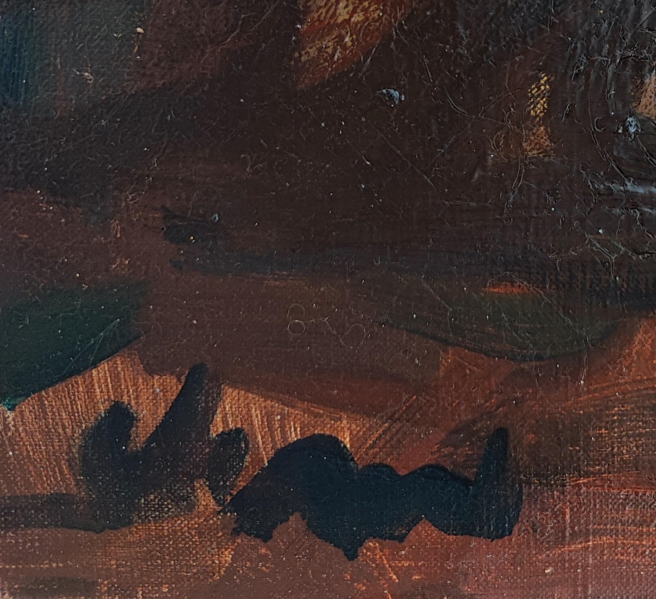 Die Kreuze (Französische Schule), Painting, von Sylvain Vigny