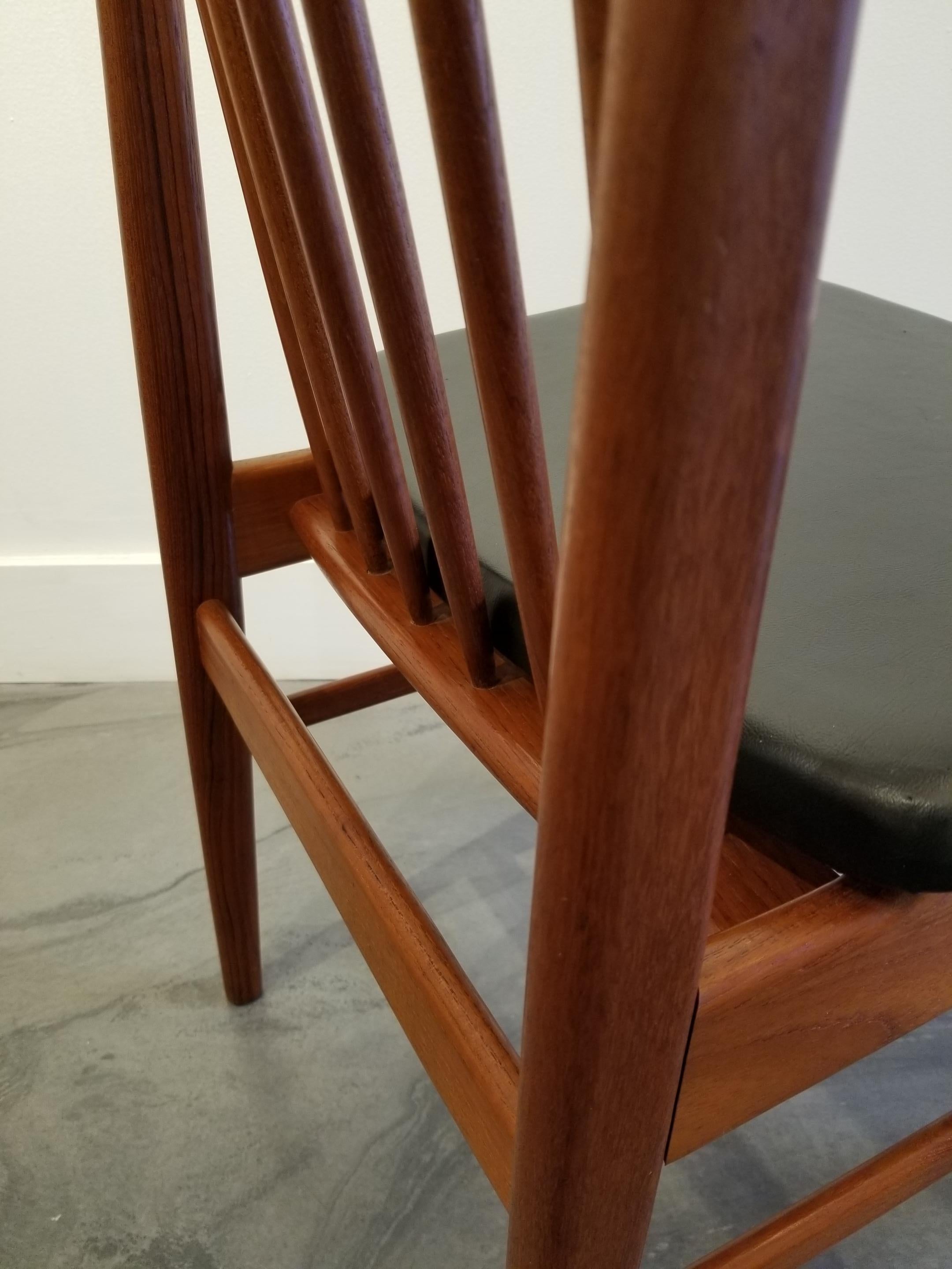 Teak Dining Chairs by Sylve Stenquist for DUX  4