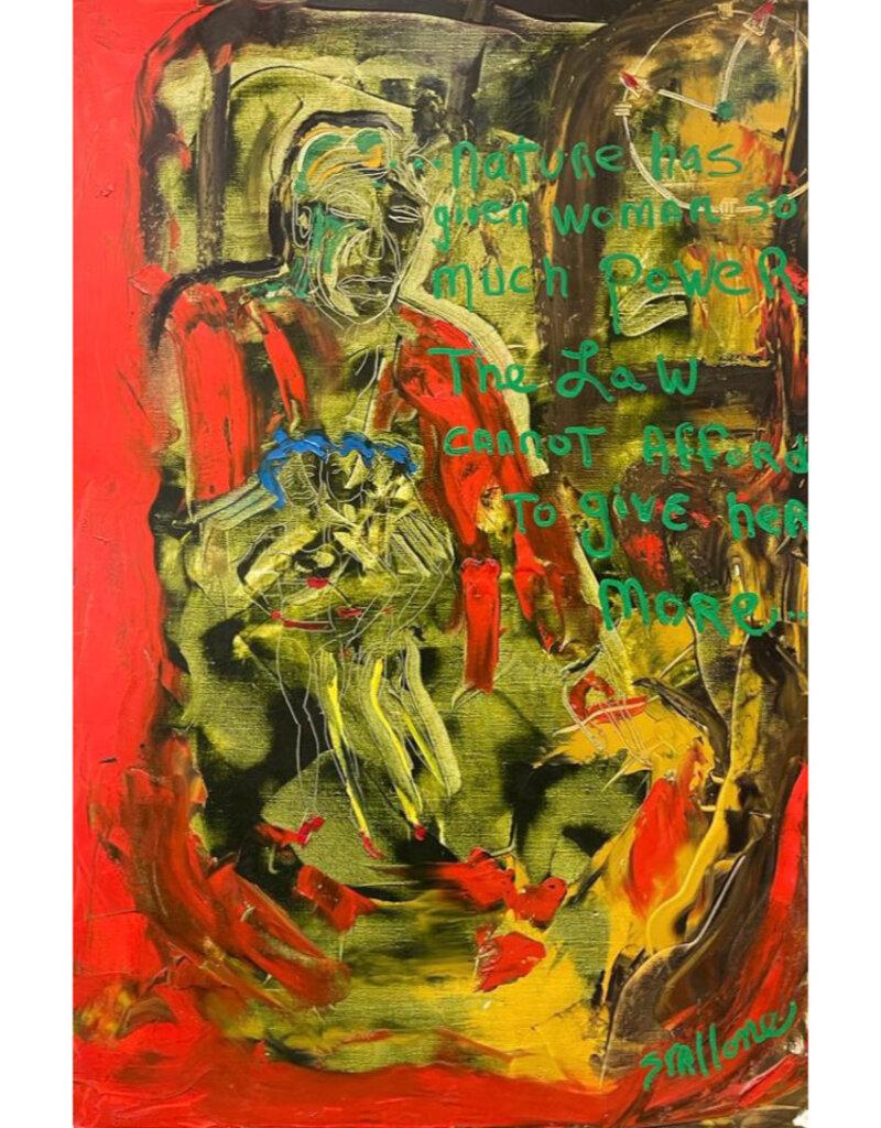 Abstract Painting di Sylvester Stallone - Citofonare alle 10:00