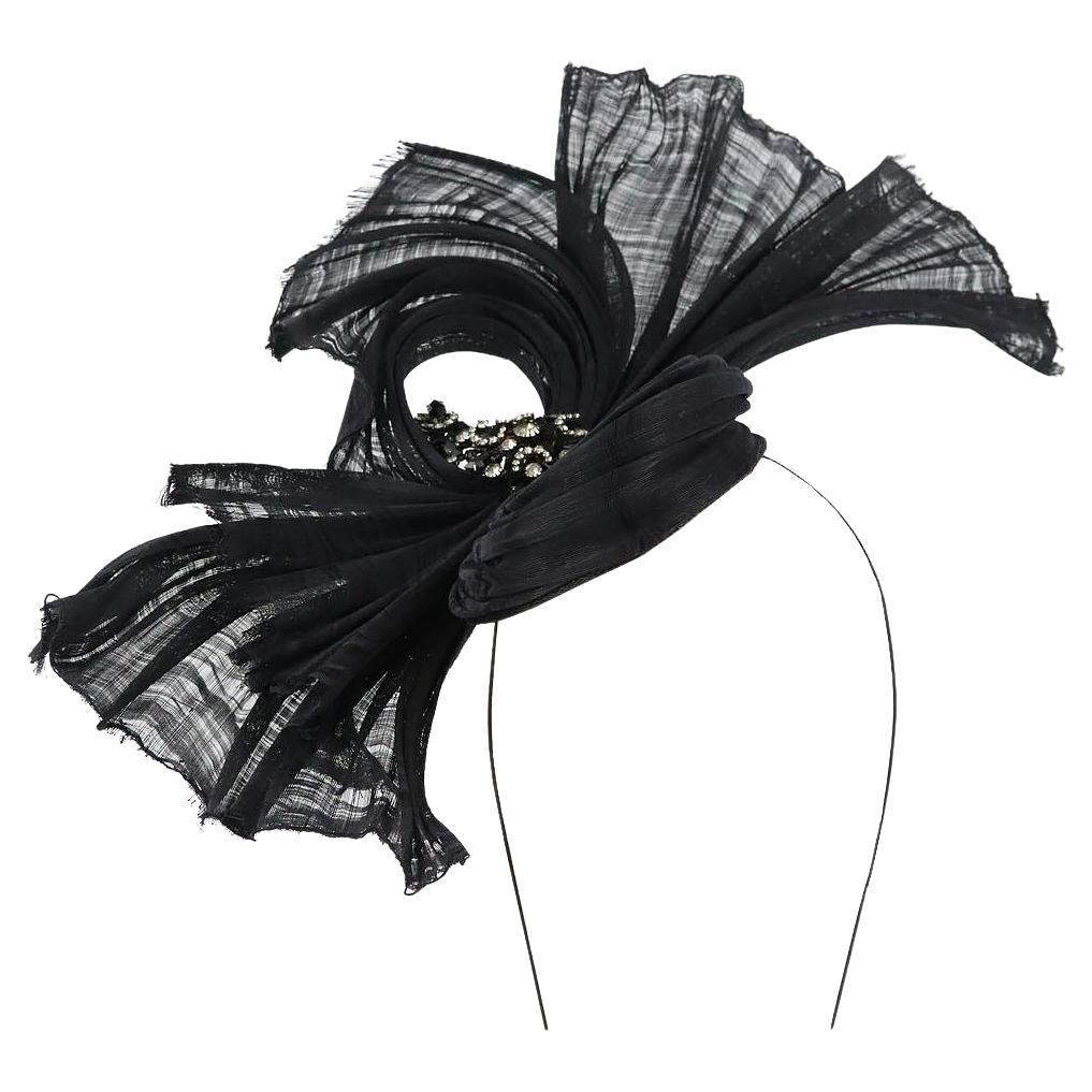 Black Fascinator - 5 For Sale on 1stDibs