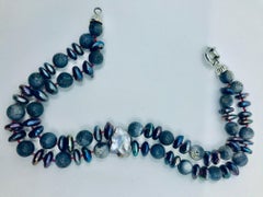 Sylvia Gottwald, Blue Coral Neclace.