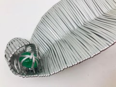 Sylvia Gottwald, Emerald Pendant on a Choker Necklace.