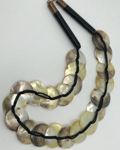 Sylvia Gottwald, Mother of pearl long Necklace