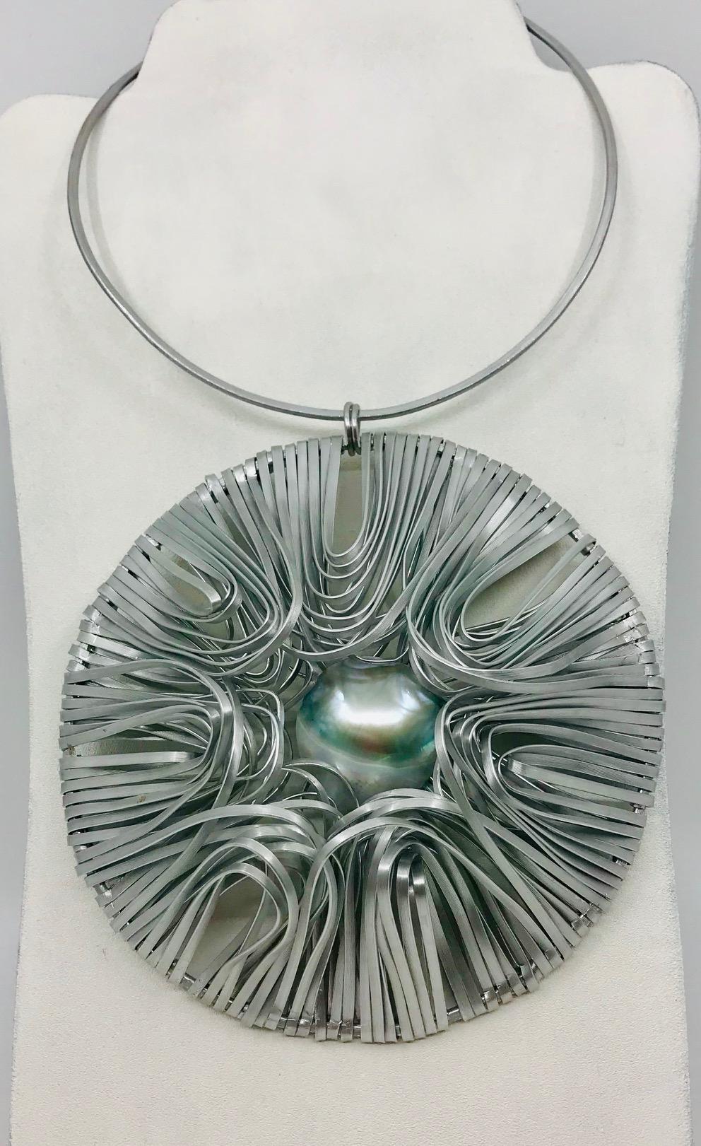 Sylvia Gottwald, Osmena NautilusPearl Pendant In New Condition For Sale In Washington DC, DC