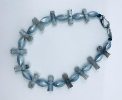 SYLVIA GOTTWALD, Osmena pearls and carvedJade , Chocker Necklace