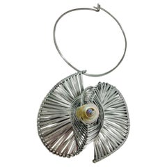 Sylvia Gottwald, Sea shell Pendant on Choker Necklace.