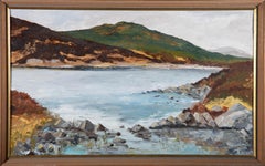 Sylvia Grottick – Öl, Coastal Scene, 20. Jahrhundert