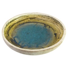 Retro Sylvia Leuchovious "Pool Glaze" Bowl for Gustavsberg, Sweden, 1960