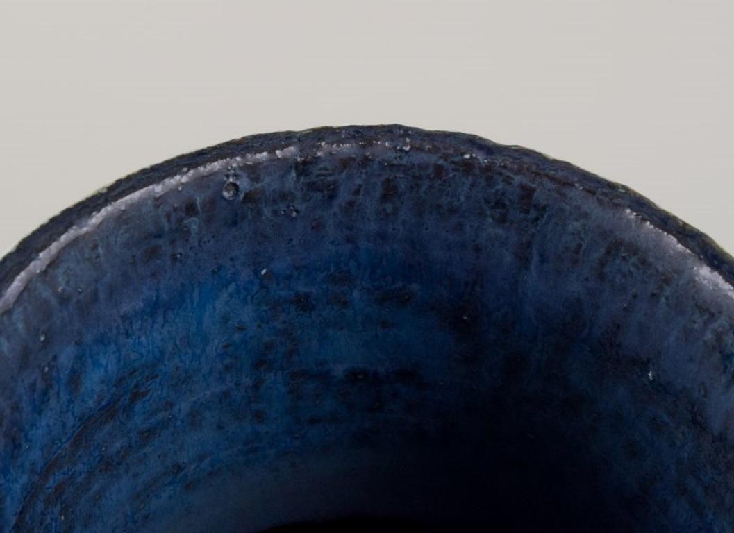 Sylvia Leuchovius für Rörstrand Ateljé. Vase aus Keramik, 1970er Jahre (Ende des 20. Jahrhunderts) im Angebot