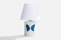 Lampe de bureau Sylvia Leuchovius, grès, Suède, années 1960