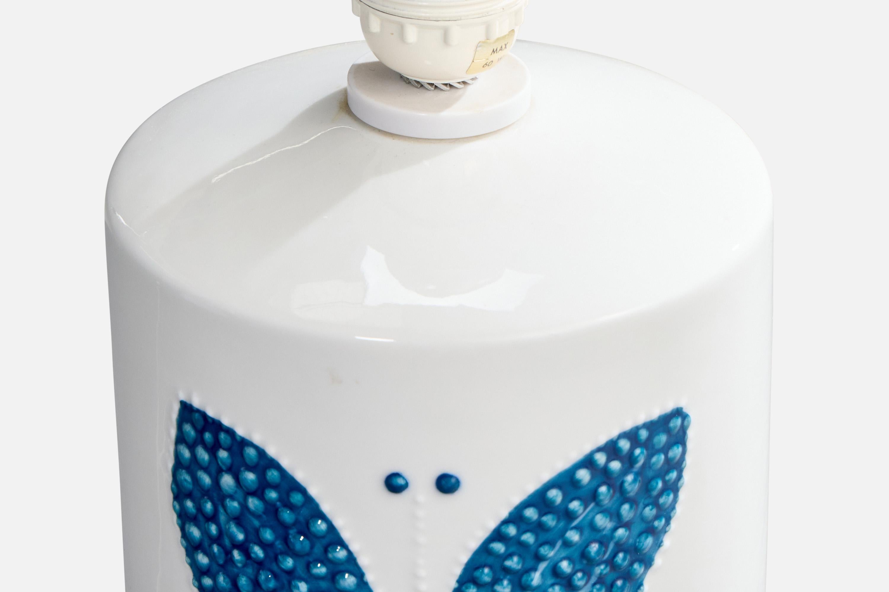 Suédois Lampe de bureau Sylvia Leuchovius, grès, Suède, années 1960 en vente