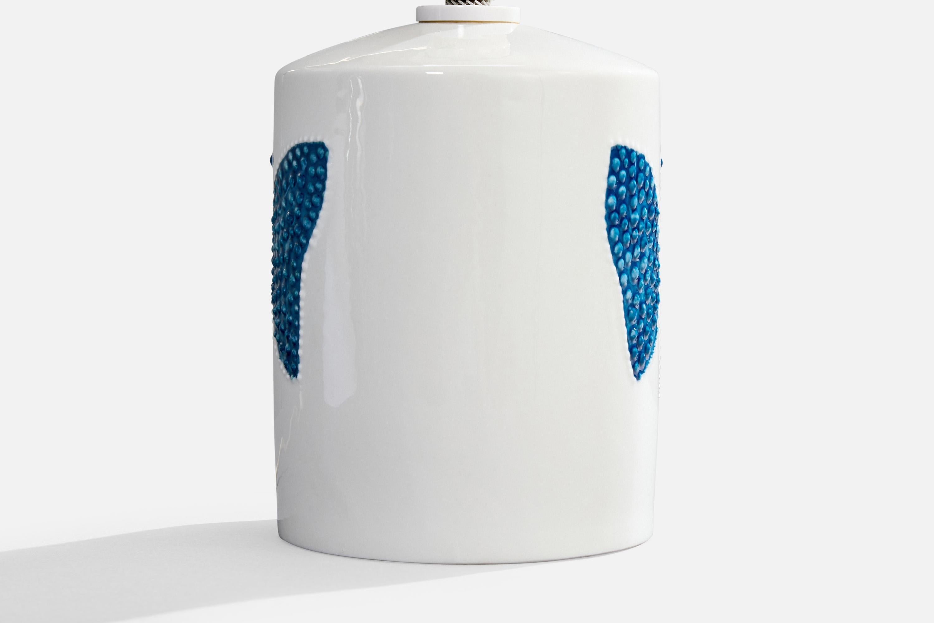 Milieu du XXe siècle Lampe de bureau Sylvia Leuchovius, grès, Suède, années 1960 en vente