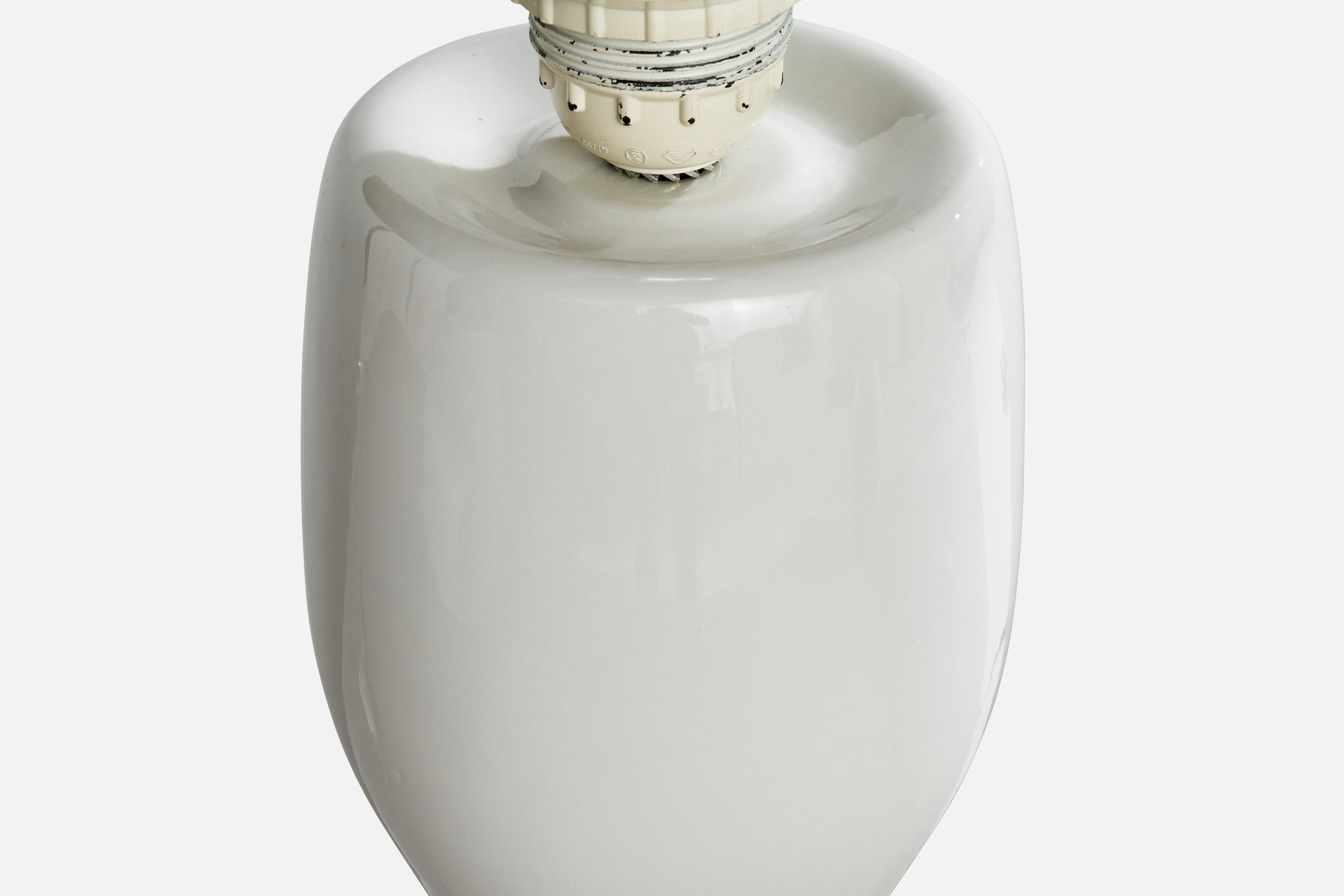 Milieu du XXe siècle Sylvia Leuchovius, lampes de bureau, grès, Suède, années 1960 en vente