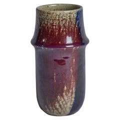 Sylvia Leuchovius, Vase, Glazed Stoneware, Rörstrands, 1976