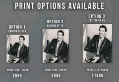 Elvis Presley Laughing Fine Art Print