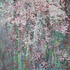 Scent Of Spring original landscape painting Contemporary Art 21st century