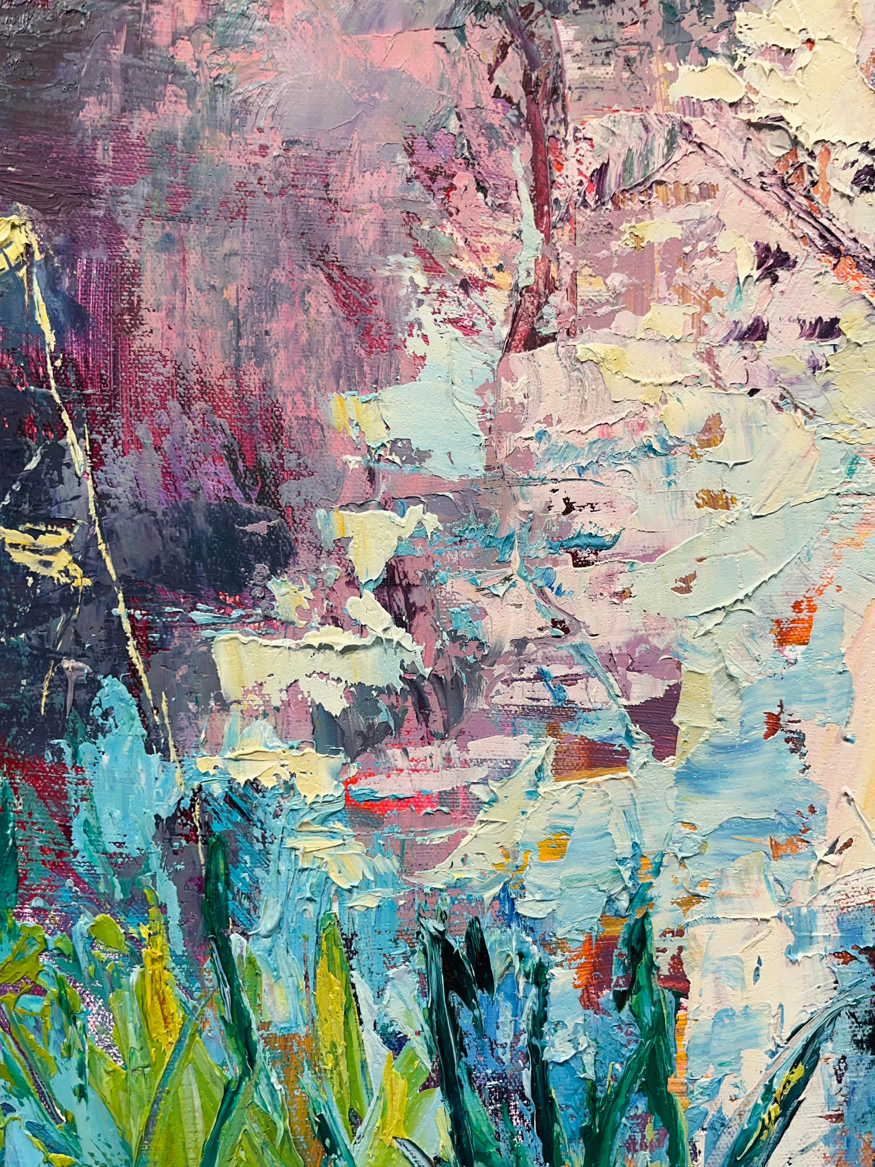 Wir bieten einen kostenlosen weltweiten Versand und übernehmen alle Zölle und Einfuhrsteuern für dieses Kunstwerk. Dieses außergewöhnliche Kunstwerk ist derzeit in der Signet Contemporary Art Gallery und online ausgestellt und zu verkaufen.

