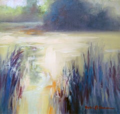 "Into the Mist #2", Painting, Oil on Canvas