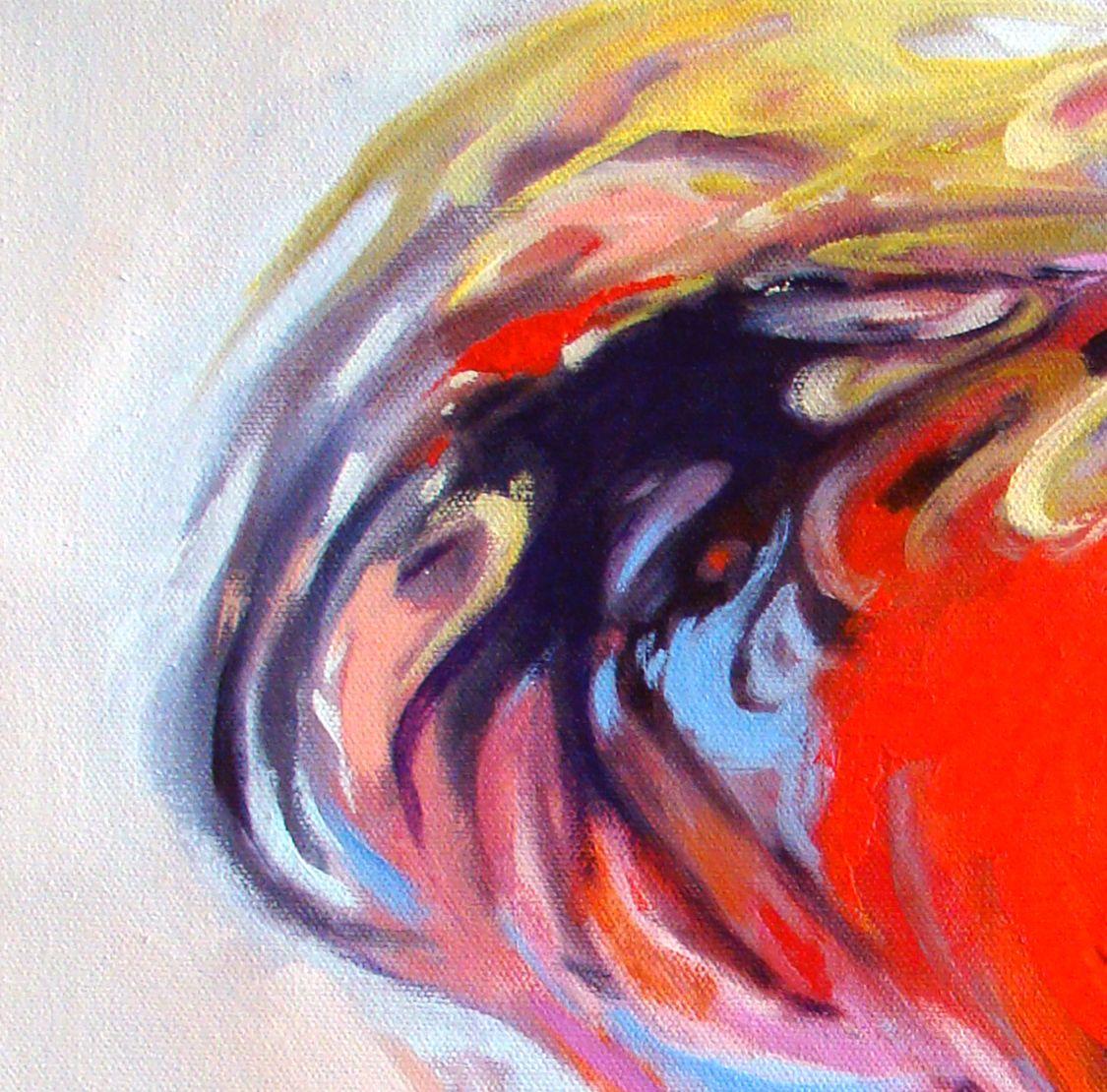 Drive rflchie, peinture, huile sur toile - Painting de Sylvia Shanahan