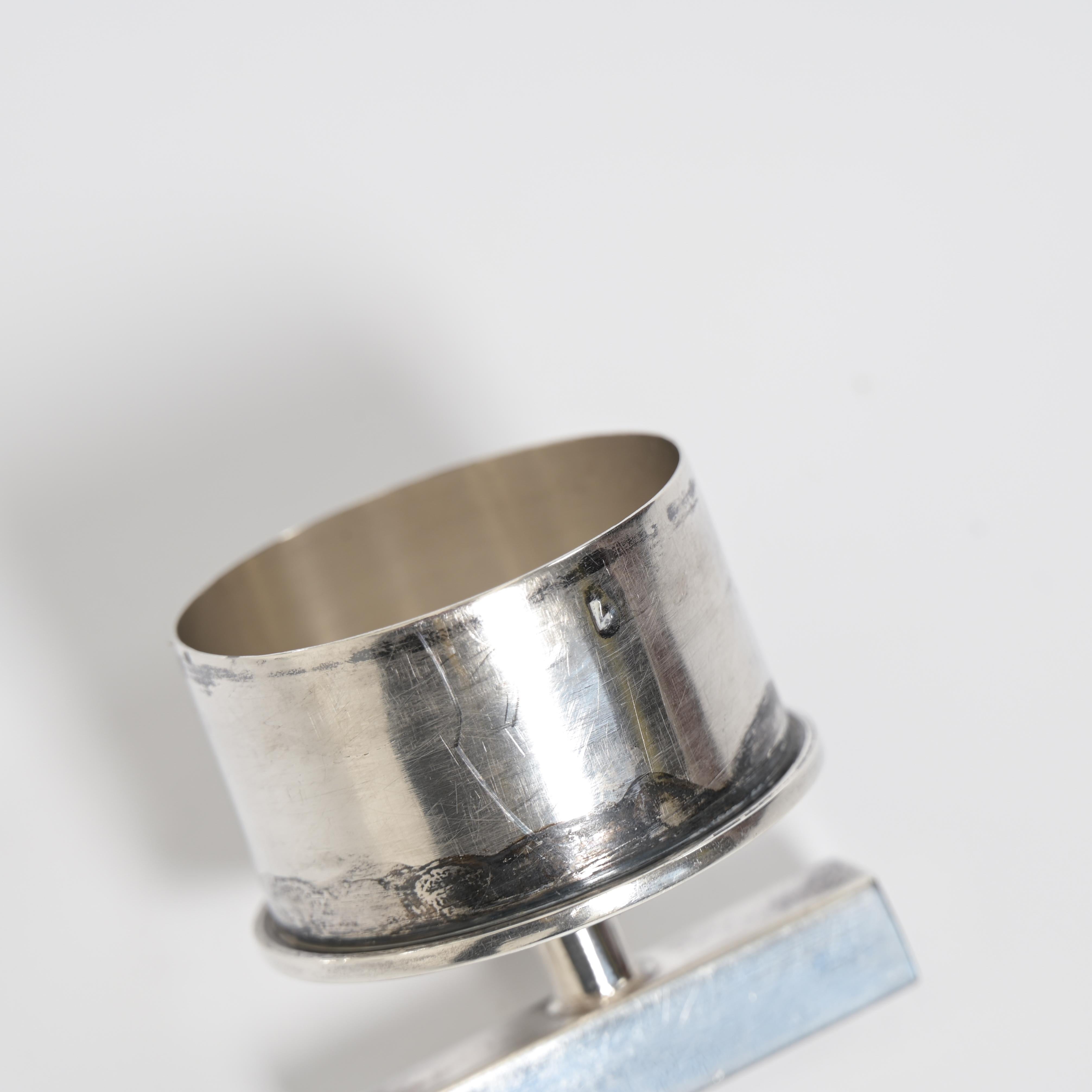 Sylvia Stave / Marianne Brandt Cocktail Shaker 835 Silver im Angebot 9