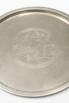 Sylvia Stave Serving Tray Produced by C.G. Hallberg in Sweden
