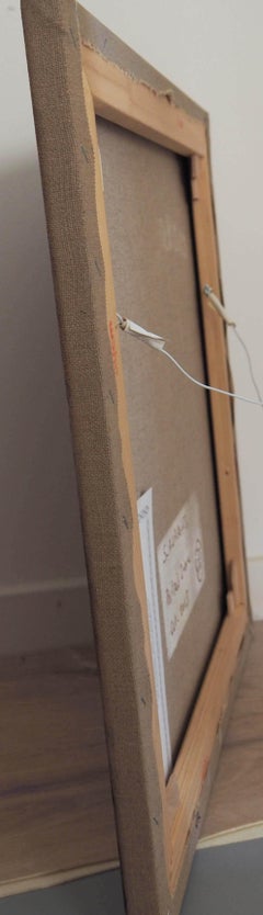 Portrait Zebra Oil on canvas by Sylvie AJACQUES