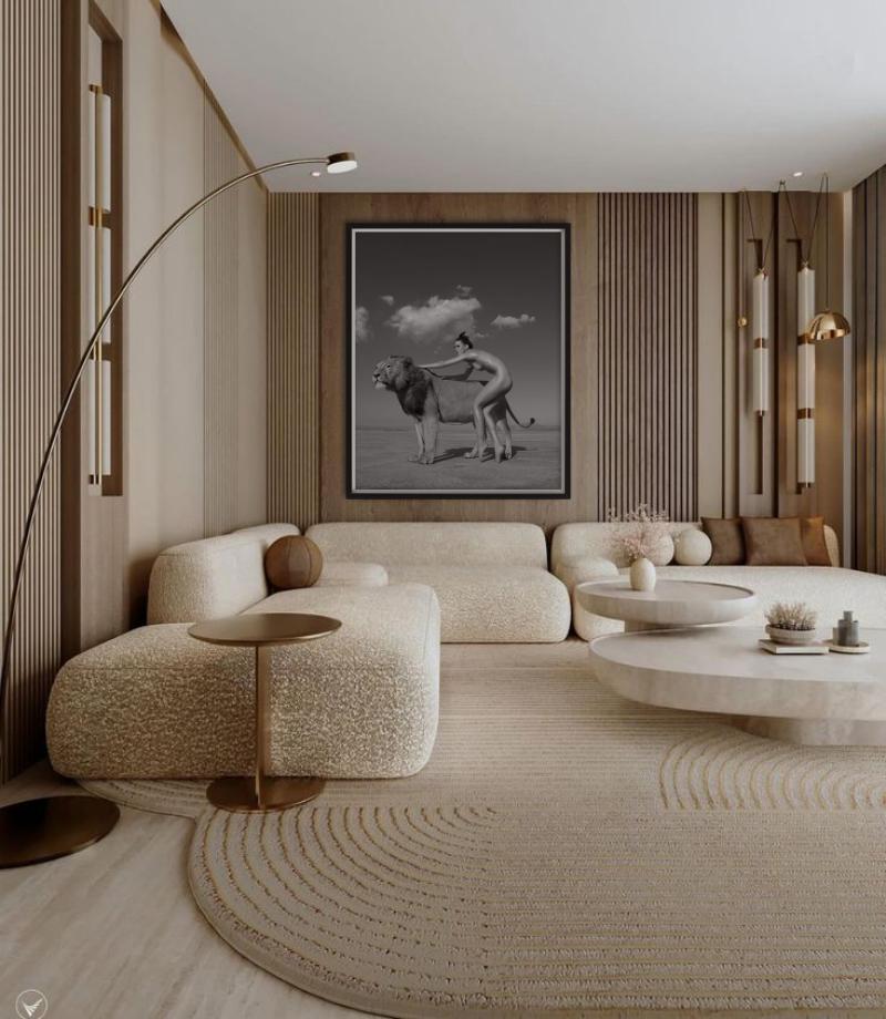 Black and White Nude with Lion in the desert, Photographed by Sylvie Blum in 2008.

All prints are limited edition. Available in multiple sizes. High-end framing on request.

All prints are done and signed by the artist. The collector receives an