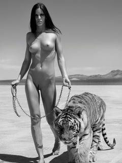 Ashley walks the Tiger, 2008, 21st century, contemporary, photography