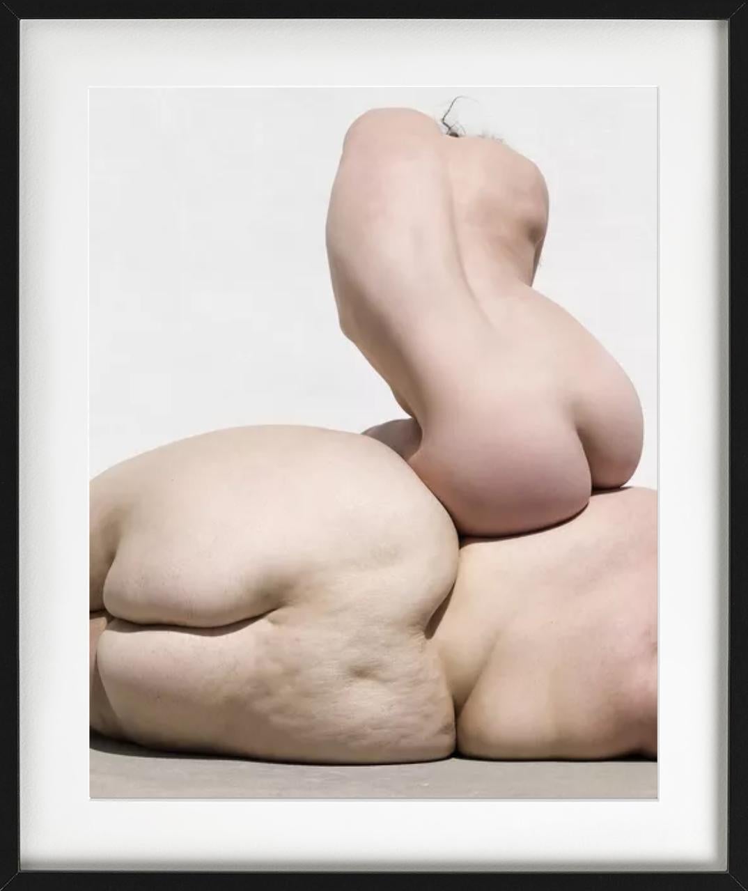 Human Rock - Abstract Nude of three Women, Fine Art Photography, 2019 For Sale 5