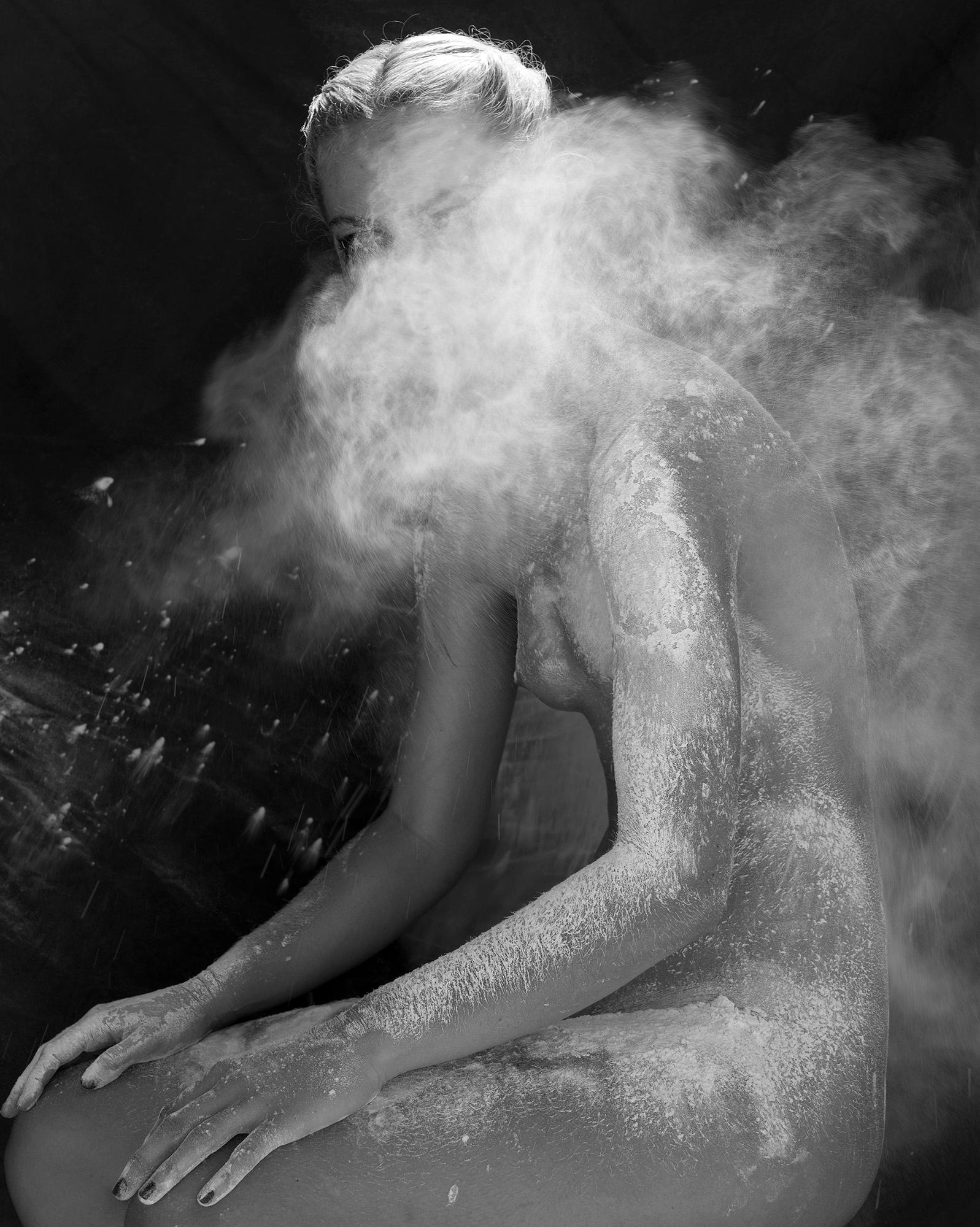 Leila in the cloud, 21st century, contemporary, photography