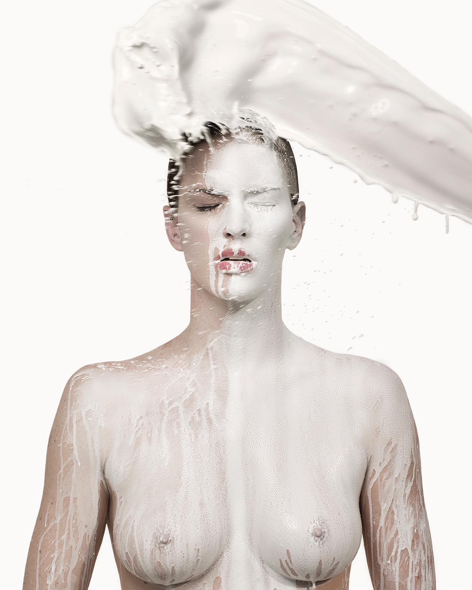 Sylvie Blum Color Photograph - Milk Two, 21st century, contemporary, photography