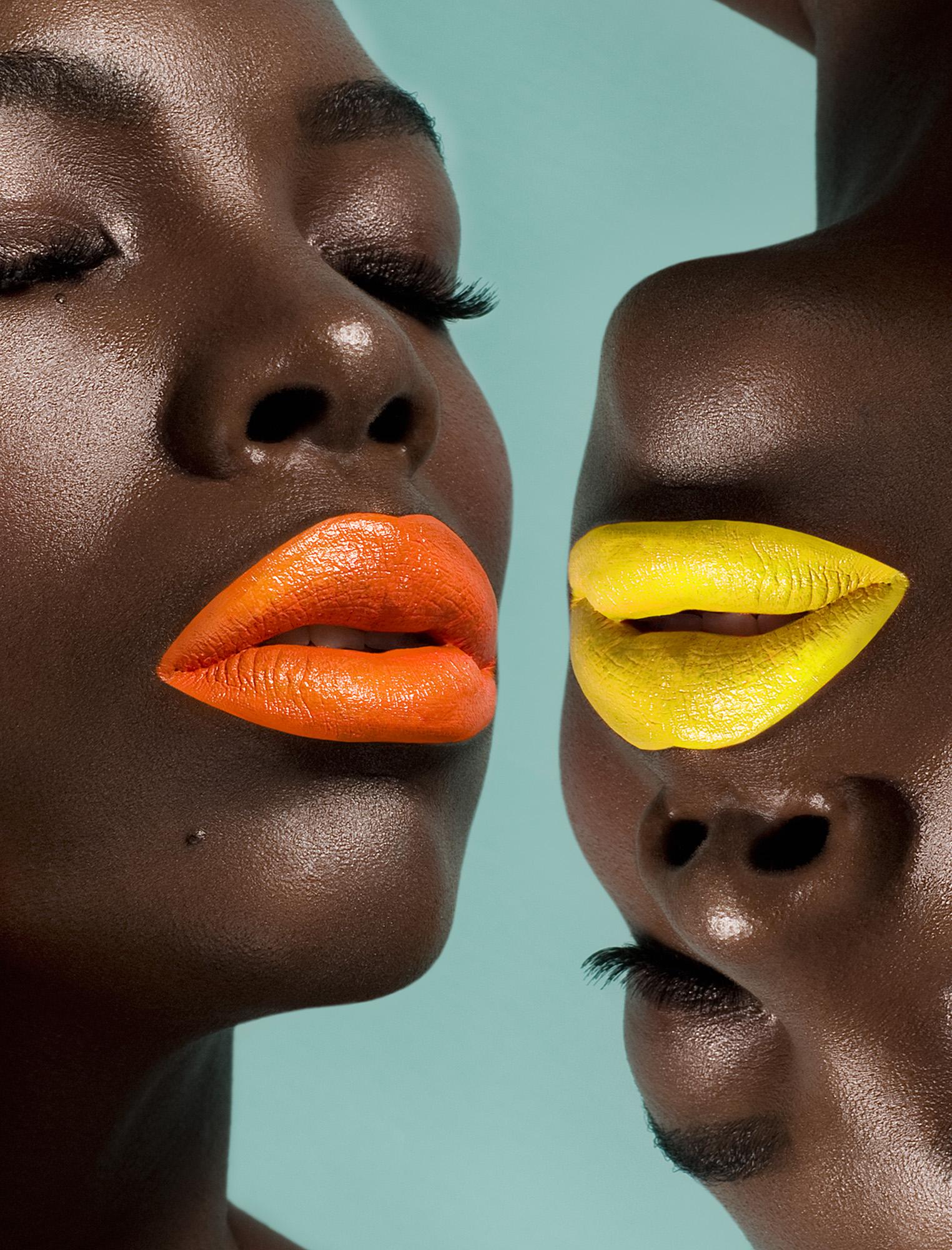 Sylvie Blum Figurative Photograph - Pop Lips One, 21st century, contemporary, photography
