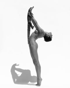 Sanggletooth - Desnudo con cocodrilo, Fotografía artística, 2017