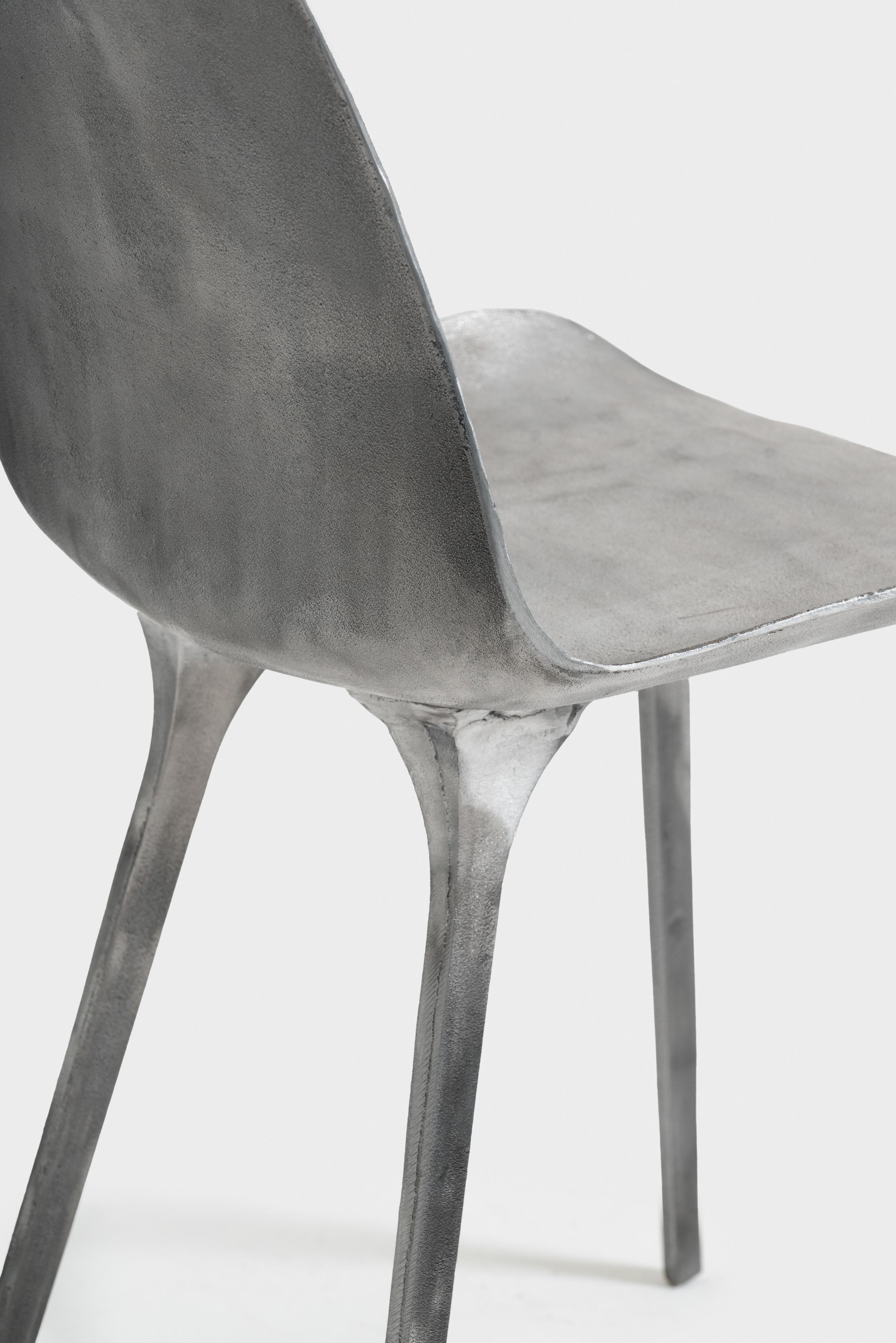 Silla Sylvie de Stefano del Vecchio en fusión de aluminio Vaciado en venta