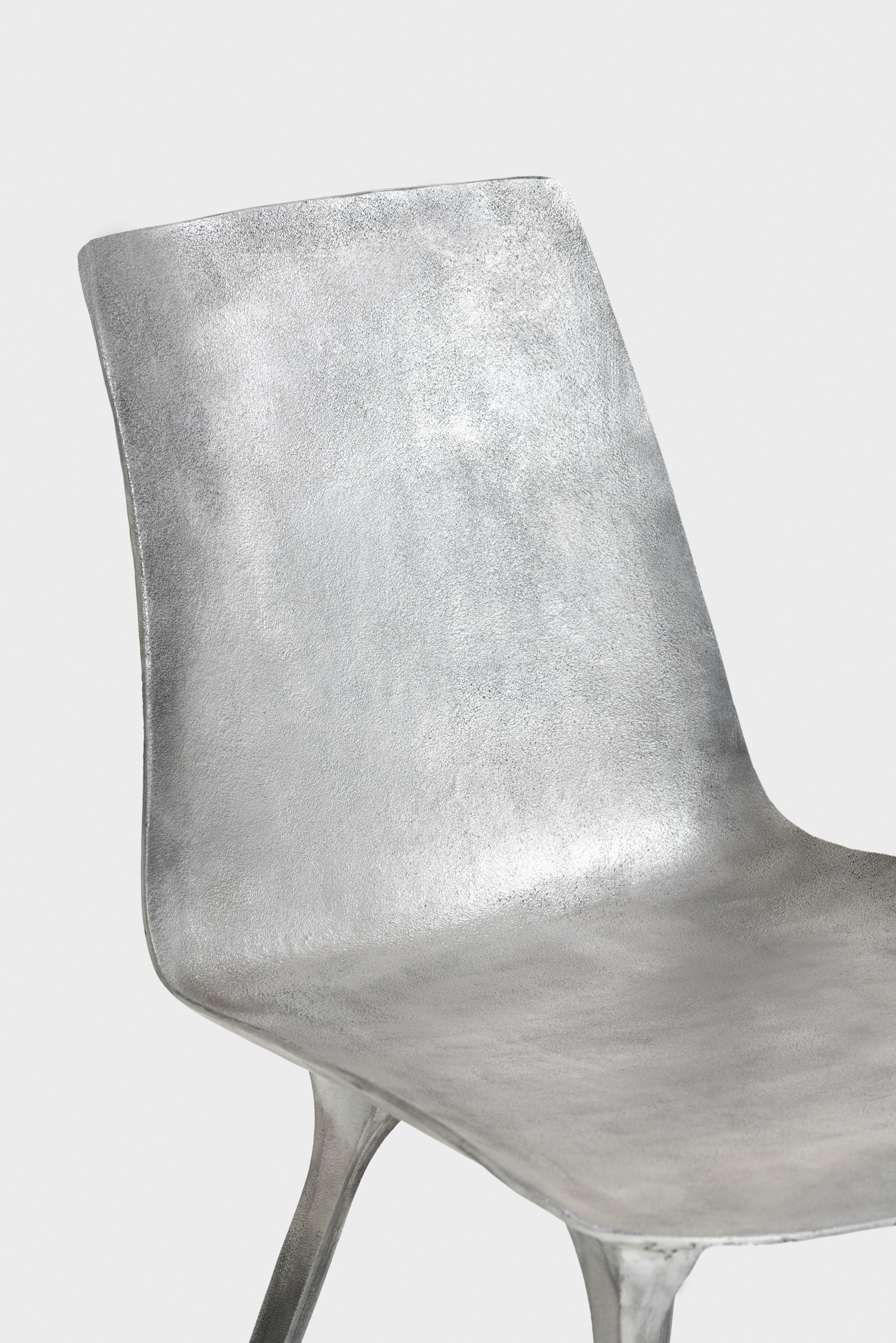 Silla Sylvie de Stefano del Vecchio en fusión de aluminio en Nuevo estado para la venta en Milano, Lombardia