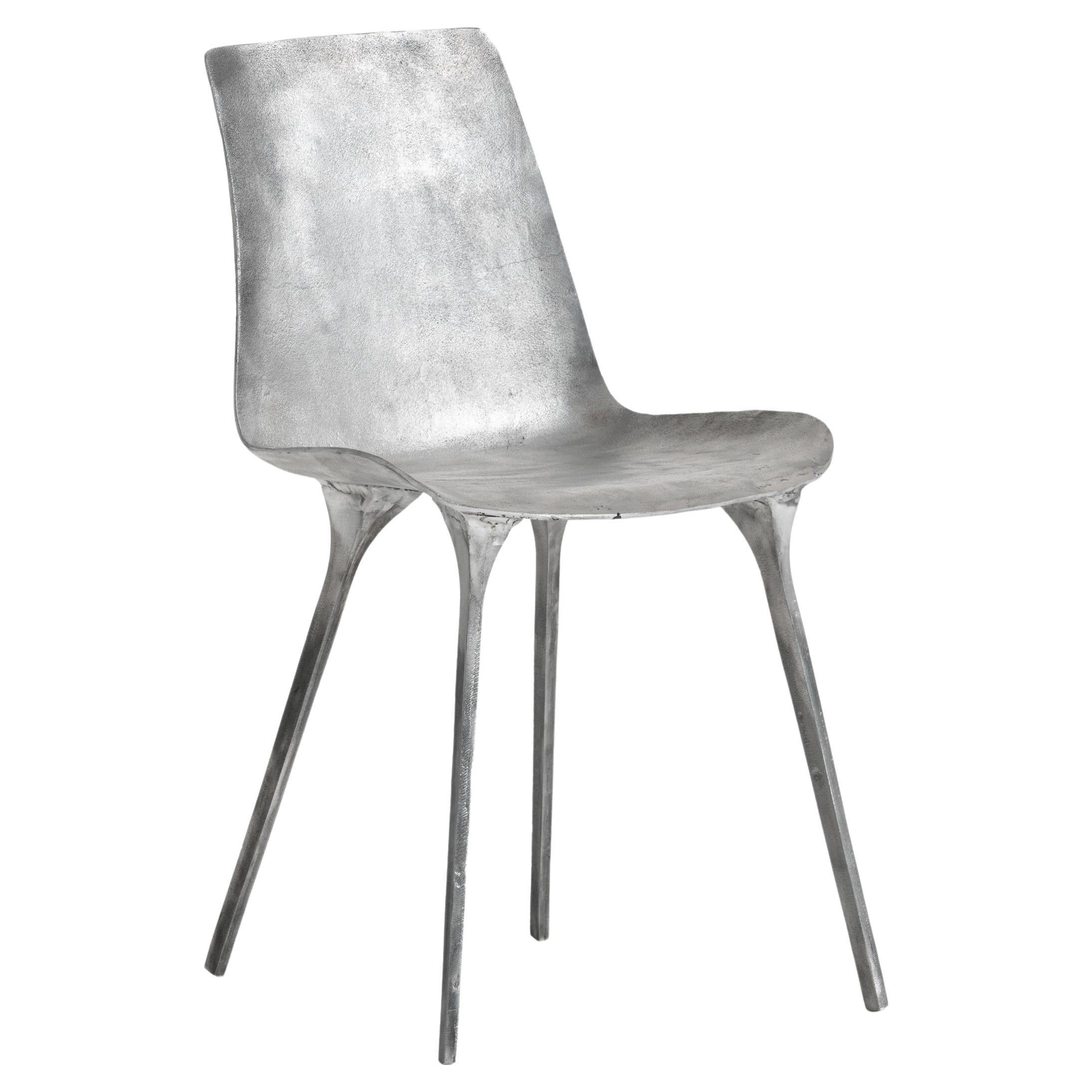 Sylvie chair by Stefano Del Vecchio in aluminum fusion