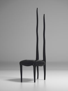 Sylvie Chair in Black Pen Shell by R & Y Augousti