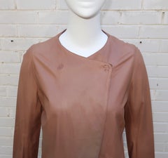 SYLVIE SCHIMMEL French Sculptural Leather Jacket