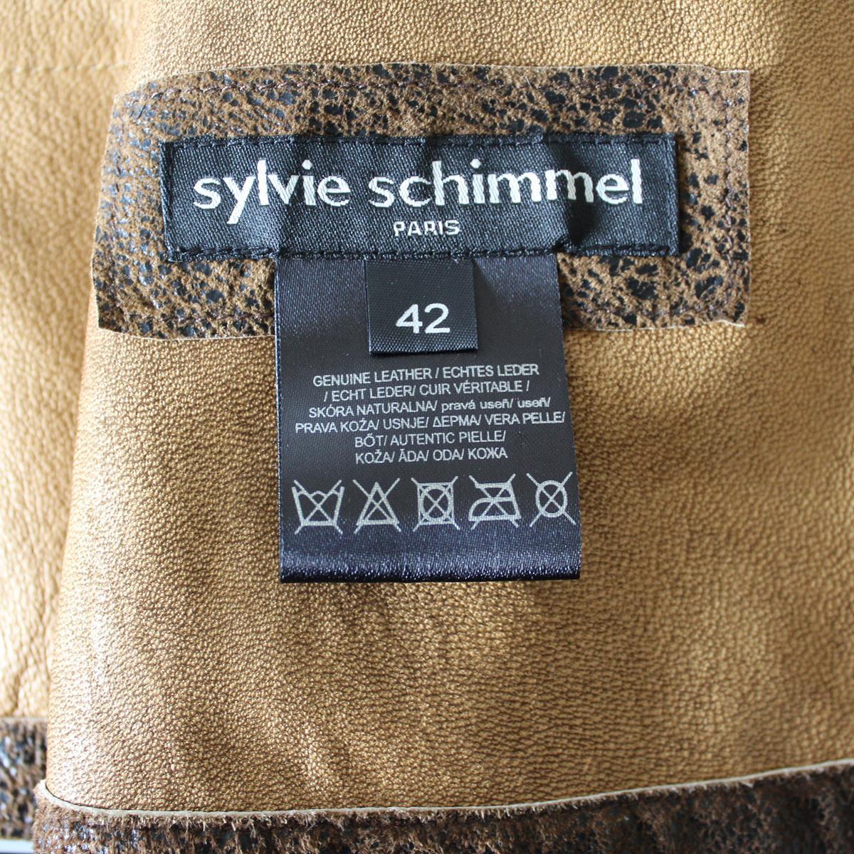 Sylvie Schimmel Leather jacket IT 42 / US 8 1