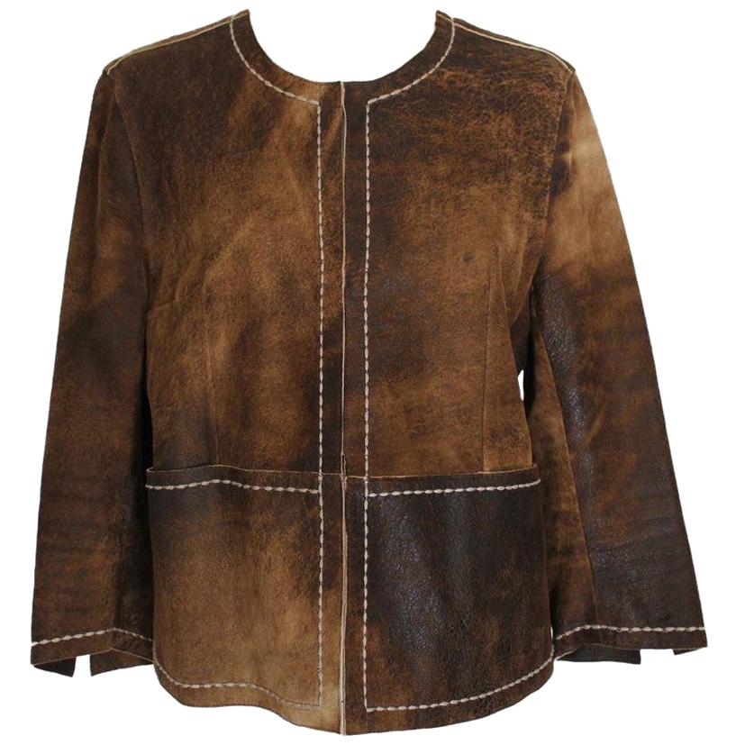 Sylvie Schimmel Leather jacket IT 42 / US 8