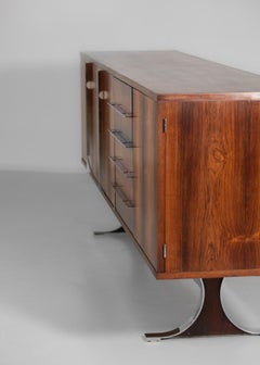 Credenza "Sylvie" di Jean René-Jean Caillette Vintage anni '60 A cura di Georges Charron