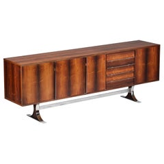 "Sylvie" Sideboard by Jean René Caillette Vintage 60's Edited by Georges Charron