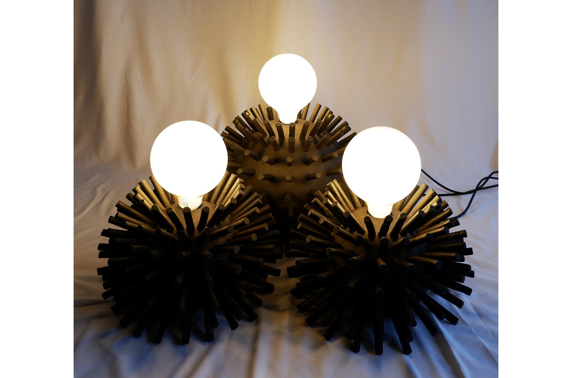 Symbiosis Ceramic Sculptural Set of Furniture and Lighting by IAAI Studio In New Condition For Sale In Brussels, BE