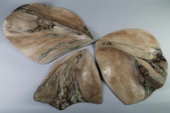 Symbiosis III Earthenware & Semi-Precious Specimens Wall Panel by Claire Frechet