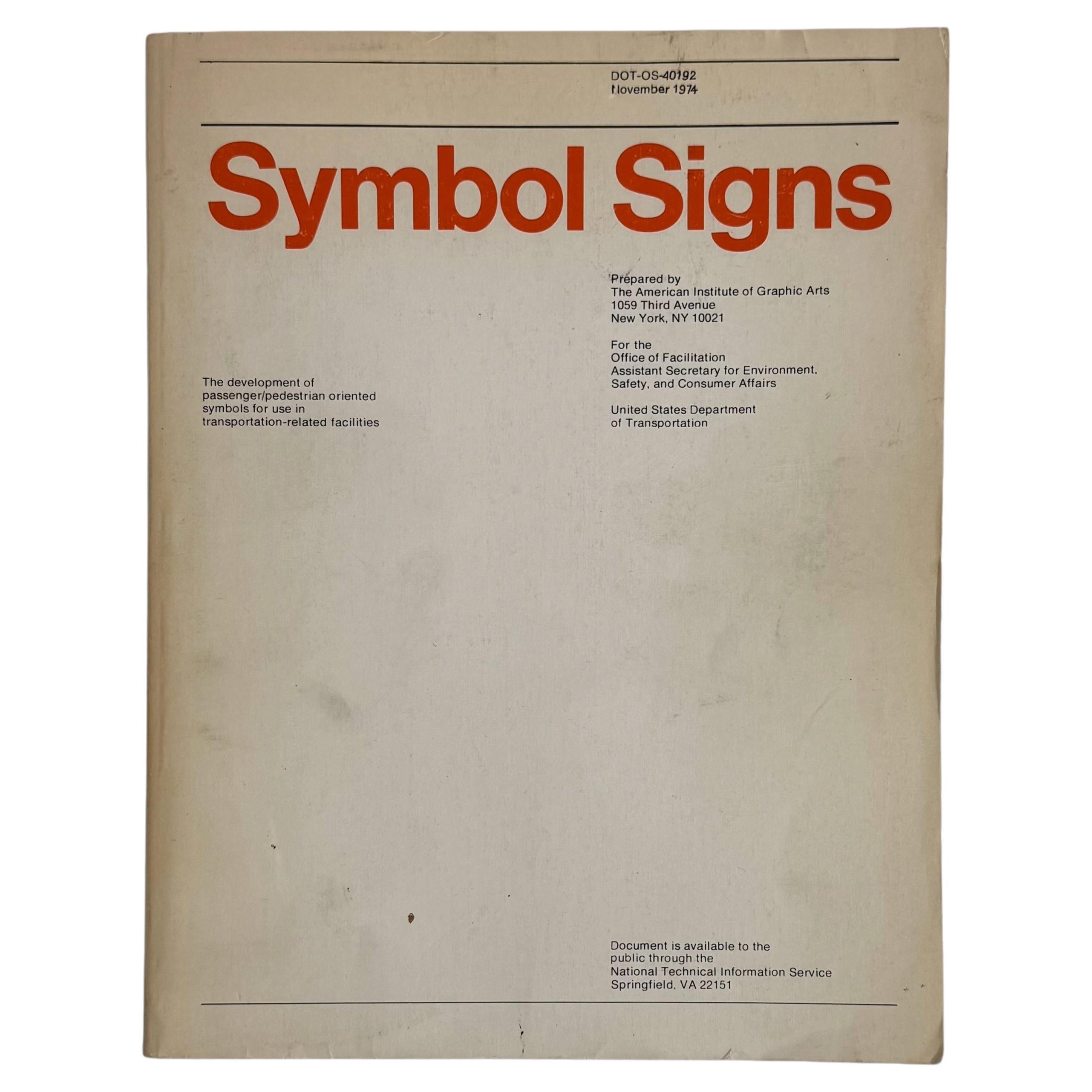 Manuel des symboles (première édition, 1974) en vente
